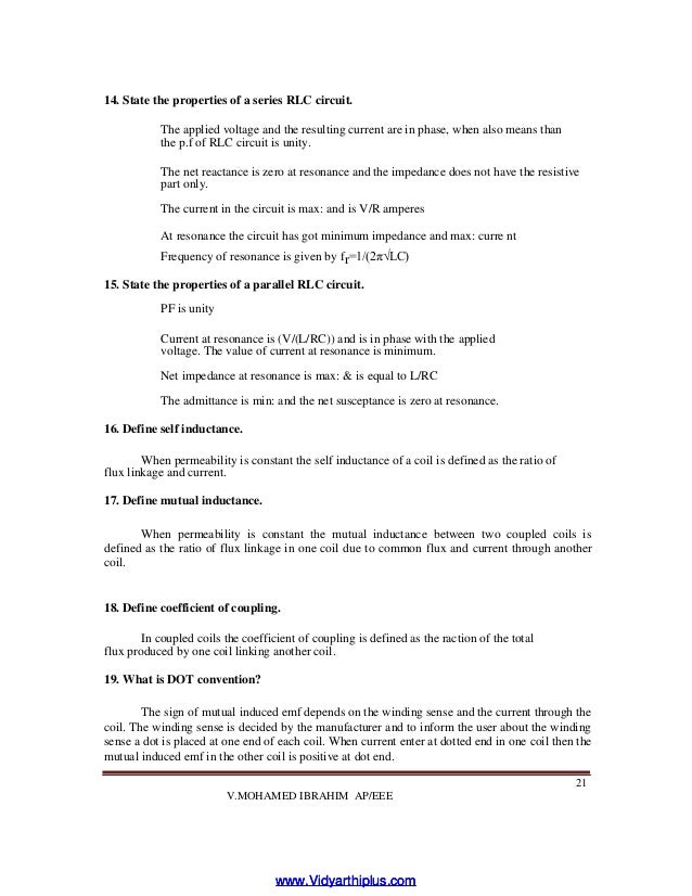 Circuit Theory Questions And Answers Rewadream circuit-theory-questions-and-answers-rewadream