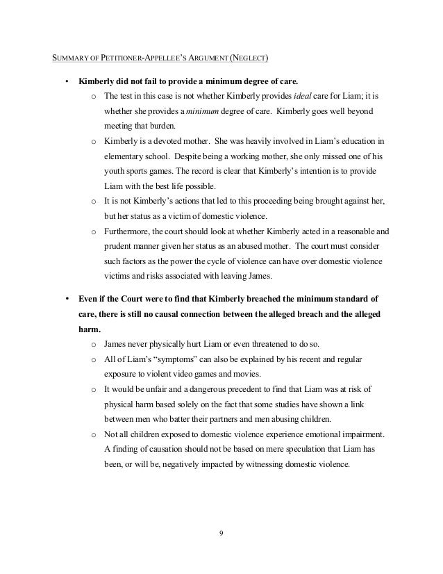 2014 Family Law Bench Brief