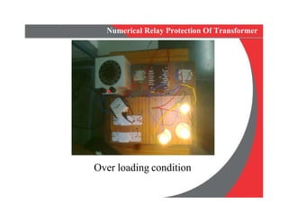 Numerical Relay Protection Of Transformer
Over loading condition
 