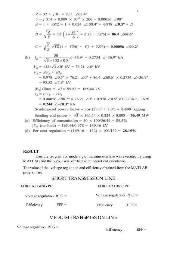Power System Design Lab Manual
