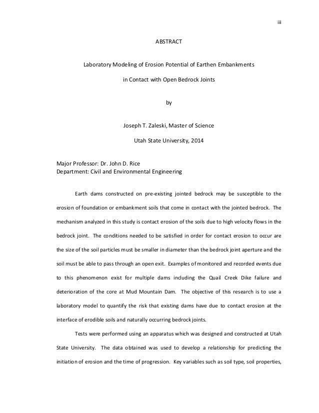 Dissertation abstracts university utah