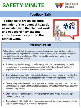 Toolbox Talk: Top 12 Office Safety Tips - Safety Notes