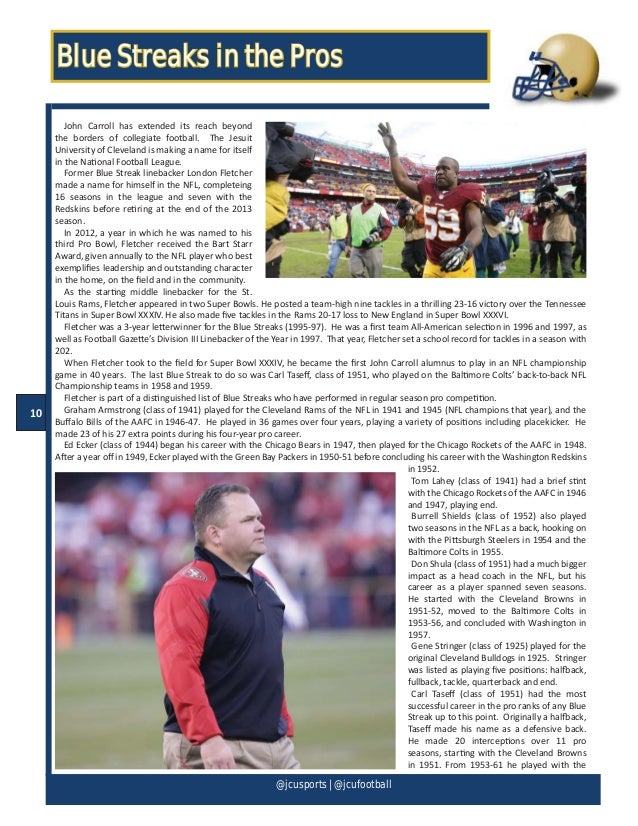 Media Guide Sample Football