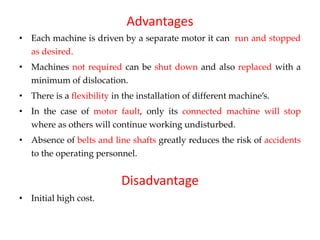 Disadvantge Machine Ee8353 unit i | PPT