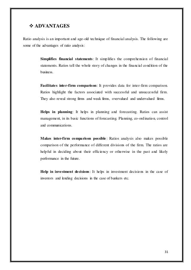 conclusion for ratio analysis project Ratio analysis introduction conclusion while there is a lot to be said for valuing a company, it is no easy task we hope that we. conclusion for ratio analysis project Ratio analysis introduction conclusion while there is a lot to be said for valuing a company, it is no easy task we hope that we.