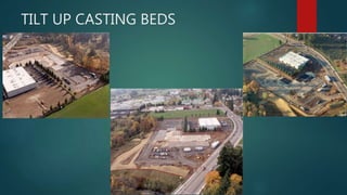 TILT UP CASTING BEDS