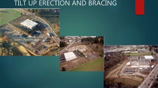 TILT UP ERECTION AND BRACING