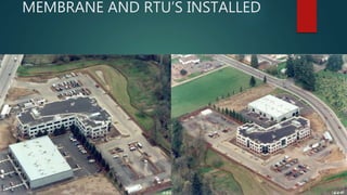 MEMBRANE AND RTU’S INSTALLED