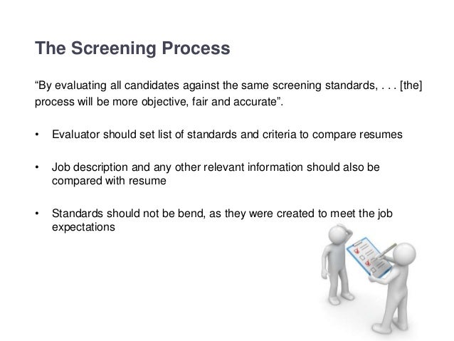resume screening