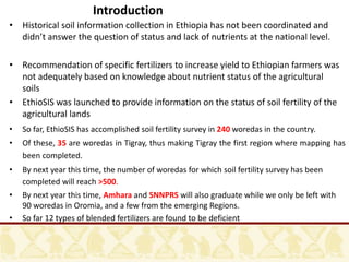 SOIL FERTILITY MAPPING IN ETHIOPIA visual data 8