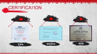 CERTIFICATION
CIFA NVOCC SGS
 
