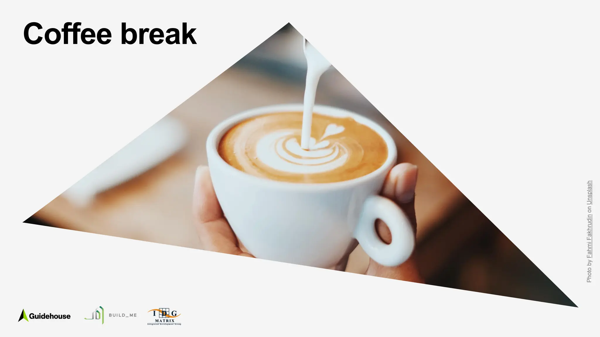 ©2021 Guidehouse Inc. All Rights Reserved 167
Coffee break
Photo
by
Fahmi
Fakhrudin
on
Unsplash
 