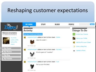 Reshaping customer expectations 
