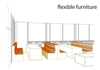 flexible furniture
 