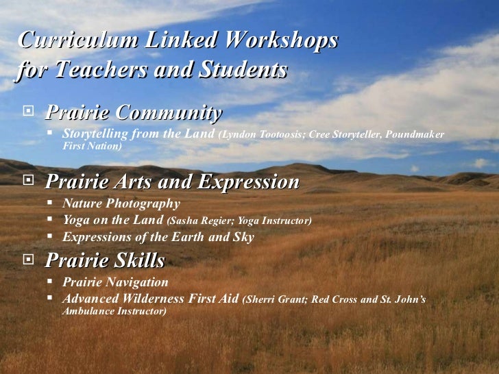 Prairie Learning Centre Presentation