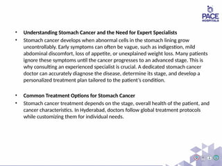 Best Stomach Cancer Doctors in Hyderabad | PPTX