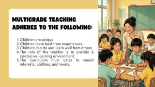 Comprehensive Overview of Multigrade Teaching: History, Roles, and ...