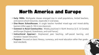 Comprehensive Overview of Multigrade Teaching: History, Roles, and ...