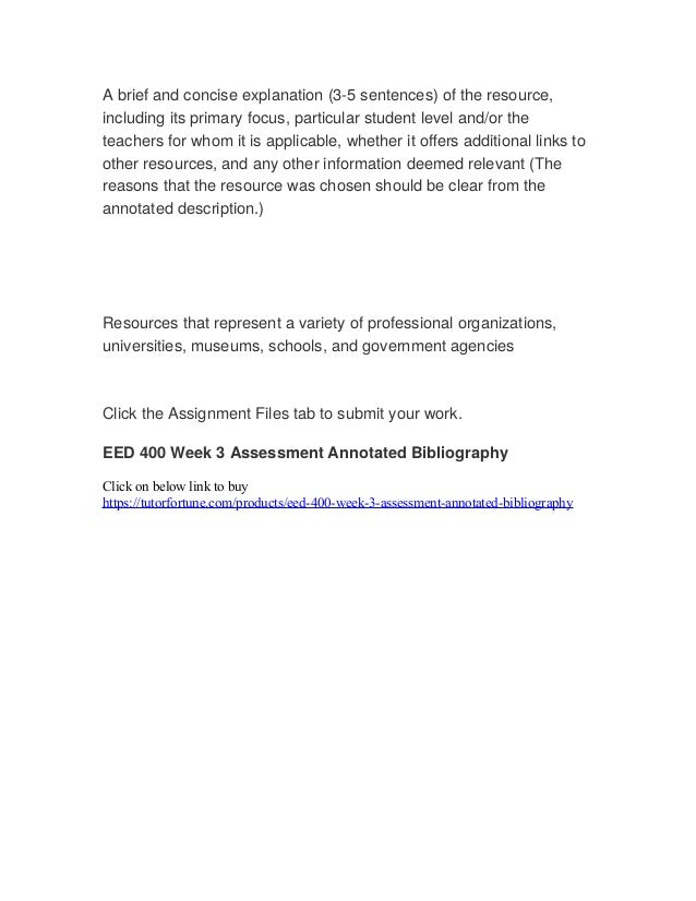 Assessment annotated bibliography need 400 07 picture