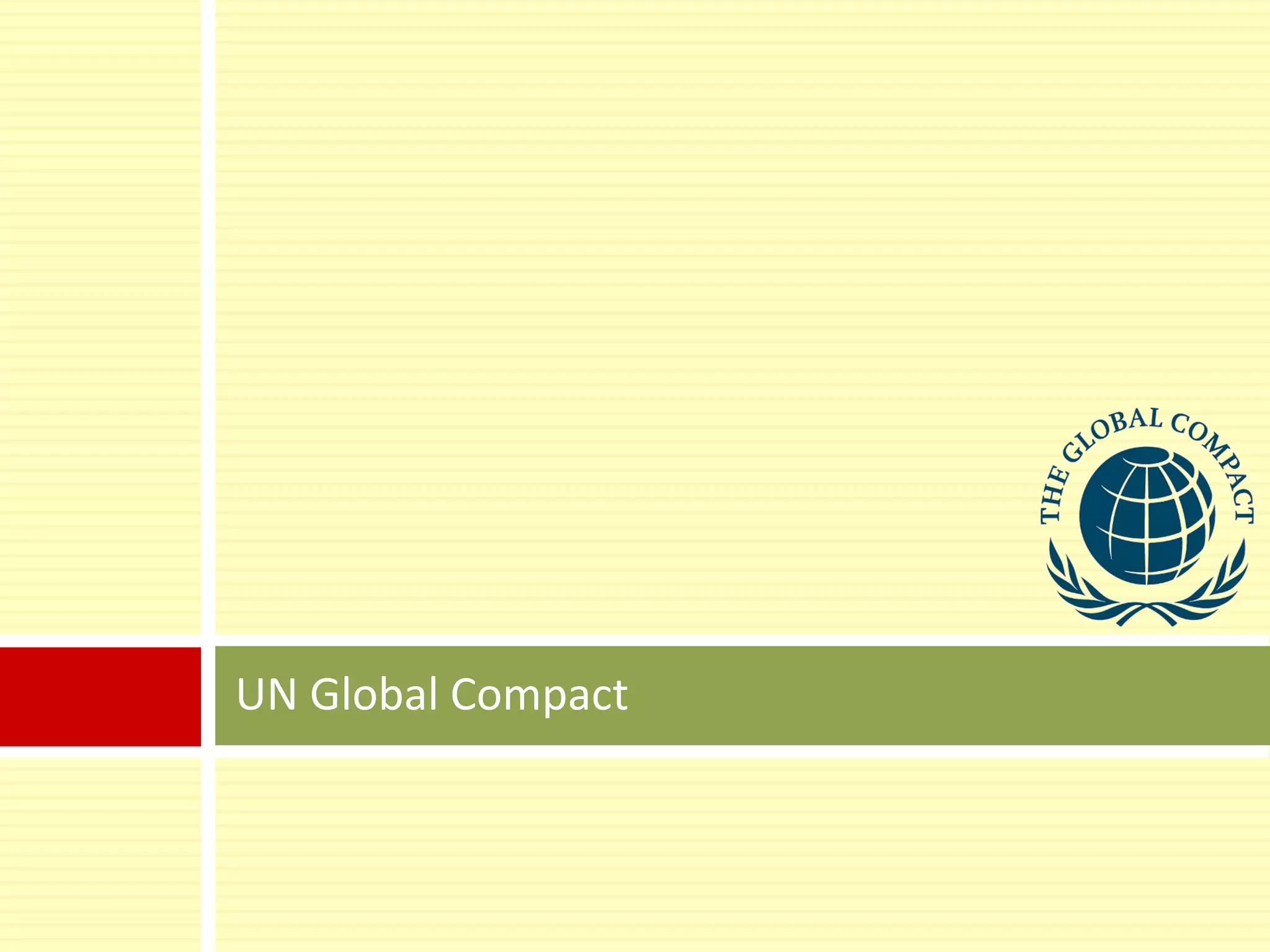 UN Global Compact
 