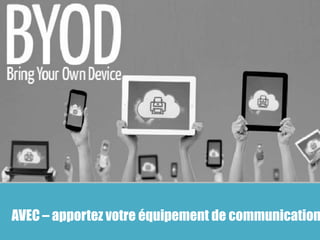 AVEC – apportez votre équipement de communication 
 