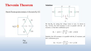 Electrical Circuit Analysis (AC circuit) | PPTX
