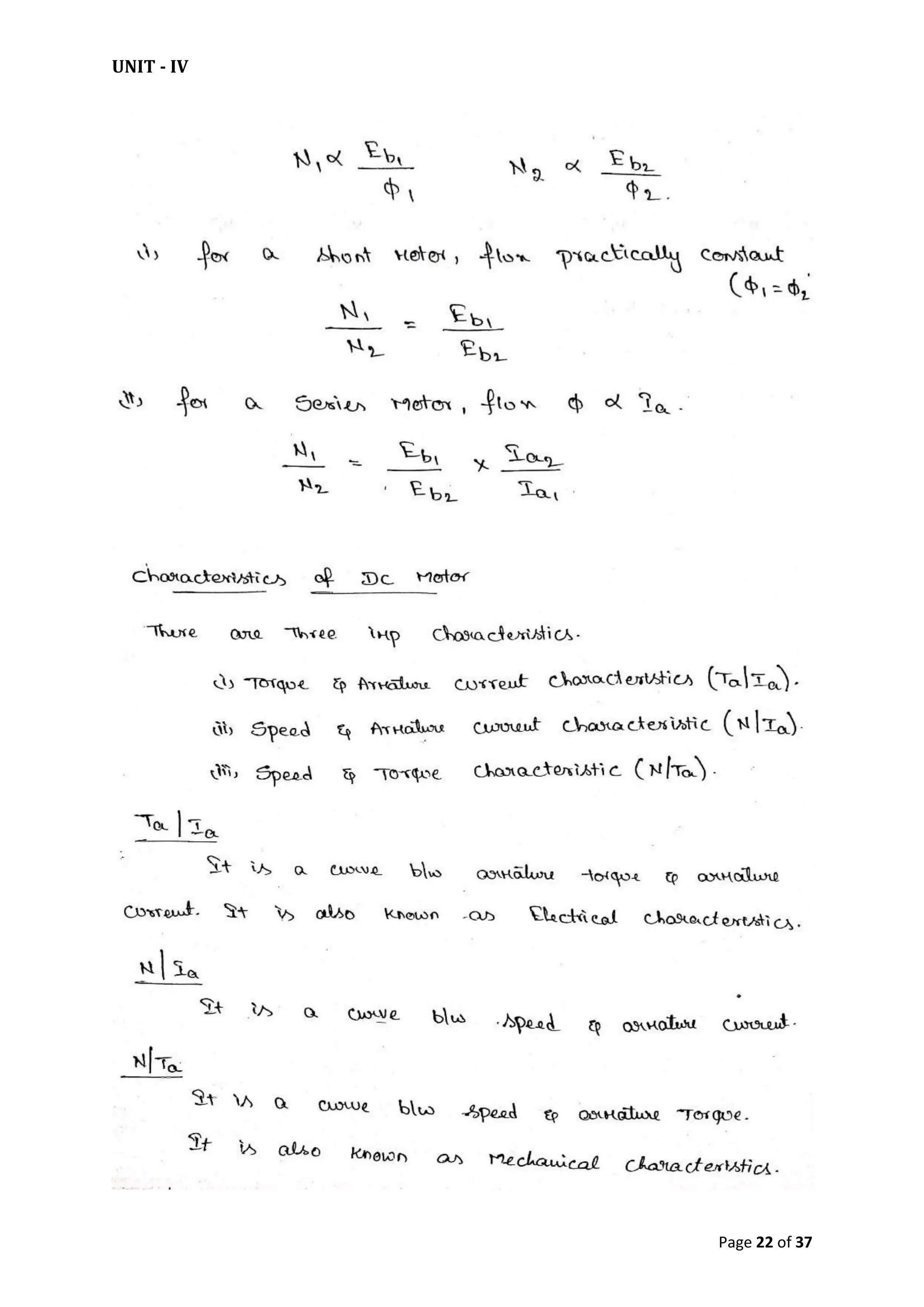 UNIT - IV
Page 22 of 37
 