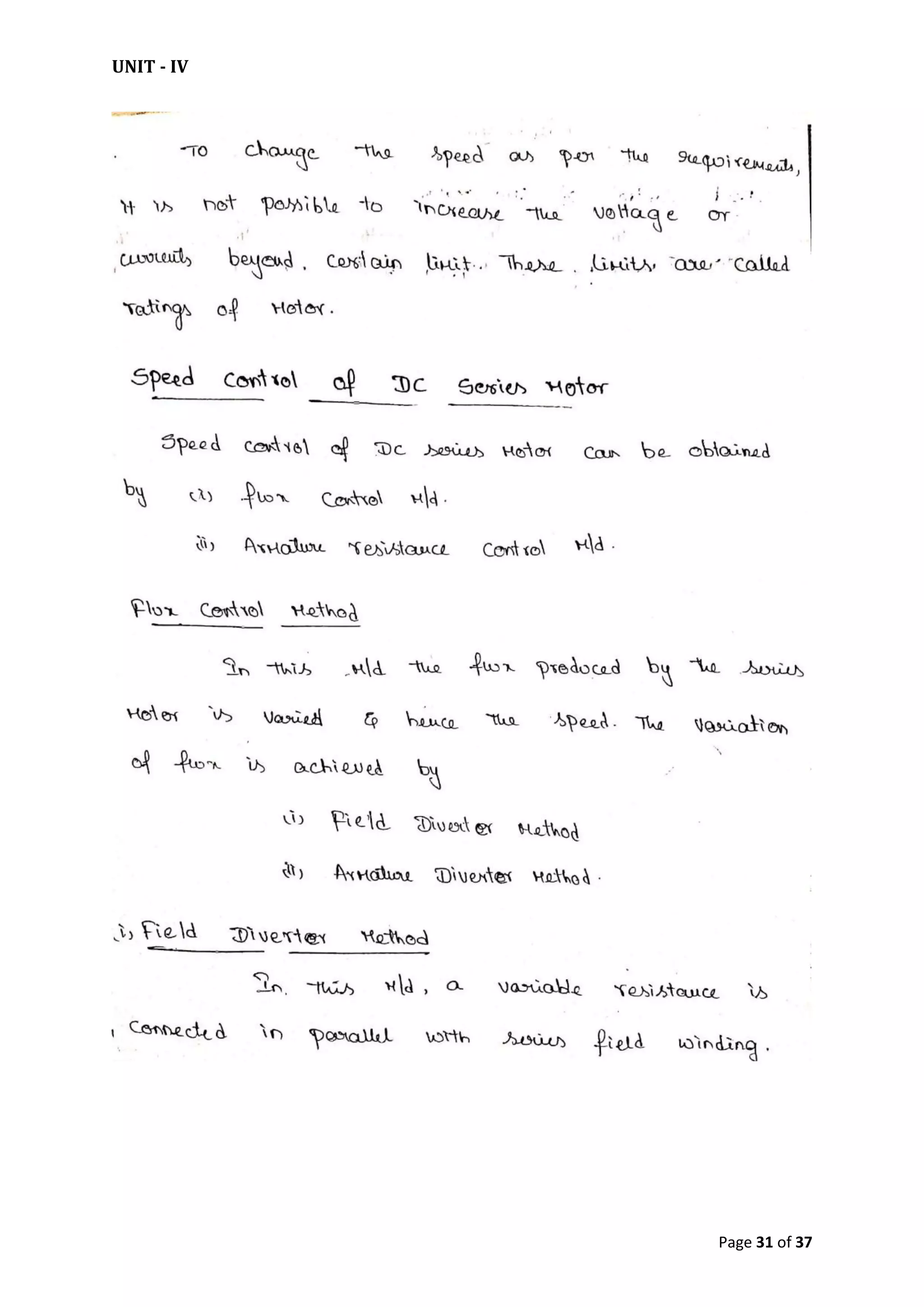 UNIT - IV
Page 31 of 37
 