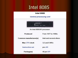 Intel 8085
 