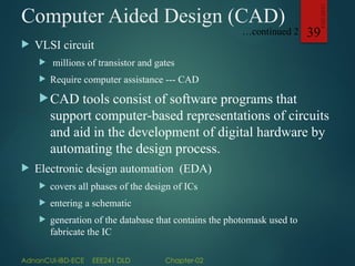 EEE241DLDlect02 Digital logic and design Boolean function | PPTX