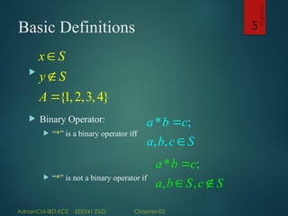 EEE241DLDlect02 Digital logic and design Boolean function | PPTX