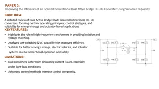 Design and Simulation of a Bidirectional DC-DC Converter for Battery ...