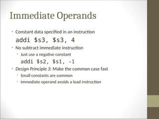Comprehensive Introduction to MIPS Instruction Set and Computer ...