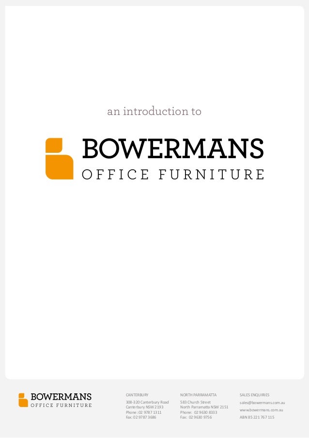 Bowermans Office Furniture Bowermans Office Furniture