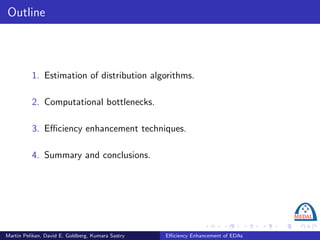 Efficiency Enhancement of Estimation of Distribution Algorithms | PDF