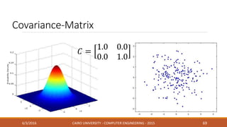 Covariance-Matrix
6/3/2016 CAIRO UNIVERSITY - COMPUTER ENGINEERING - 2015 69
 