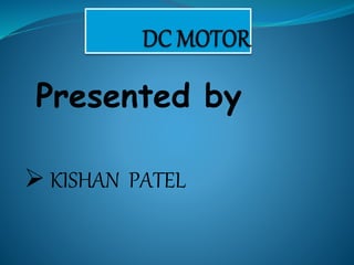 DC MOTOR | PPTX