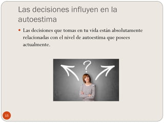 Autoestima, Valores y toma de decisiones | PDF