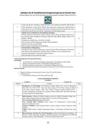 BTech in Electrical Engineering Syllabus WBUT | PDF