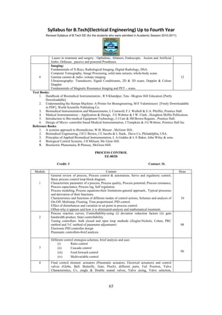 BTech in Electrical Engineering Syllabus WBUT | PDF