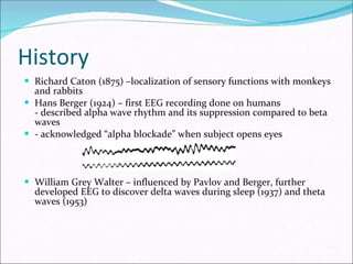 BASICS OF ELECTRO ENCEPHALOGRAM EEG - BASICS | PPTX