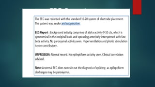 EEG Report
 