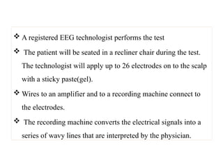 Practical: EEG and EMG nerve conduction. | PPTX
