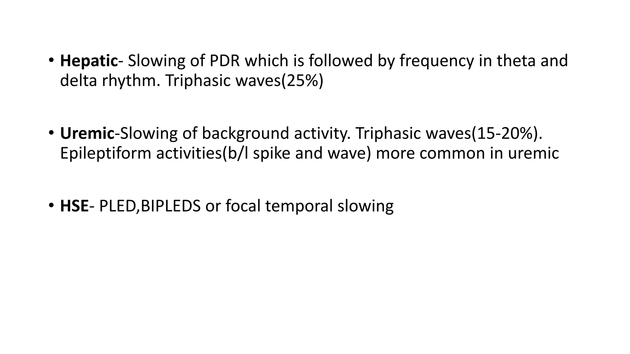 Eeg in encephalopathy | PPTX