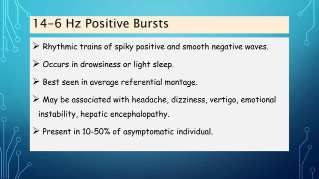 EEG Lecture 3: Artifacts and Benign EEG variants | PPTX
