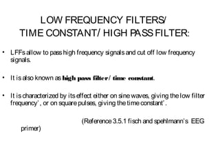 Eeg machine filters | PPT