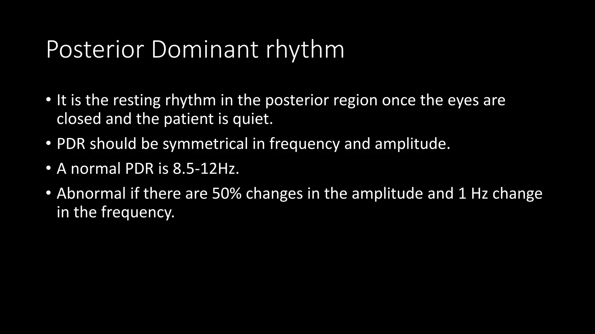 EEG- CONCEPTS AND CLINICAL USES FOR NEUROLOGY RESIDENTS | PPTX