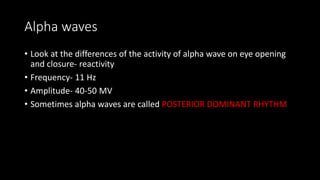 EEG- CONCEPTS AND CLINICAL USES FOR NEUROLOGY RESIDENTS | PPTX