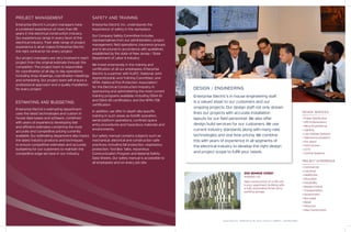 Enterprise Electric Inc Brochure | PDF