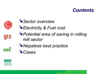 Energy Efficiency in Steel Rolling Mills of Nepal | PPT